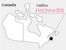 ハリファックス 地図