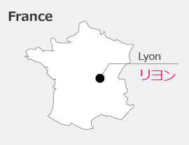リヨン 地図