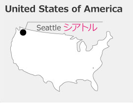 シアトル 地図