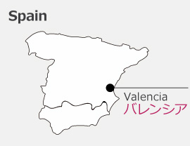 バレンシア 地図