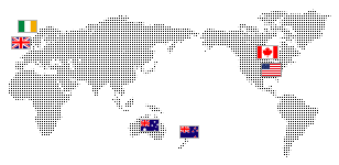世界地図－国別進学情報
