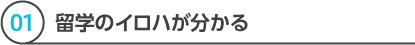 留学のイロハが分かる