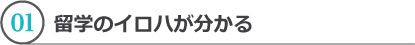 留学のイロハが分かる