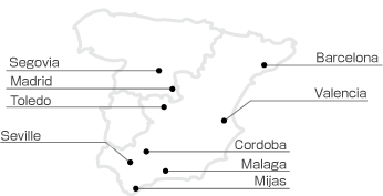 Map：スペイン