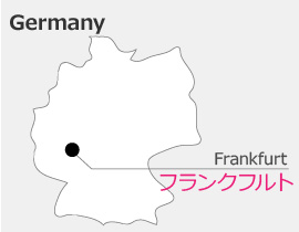 フランクフルト 地図