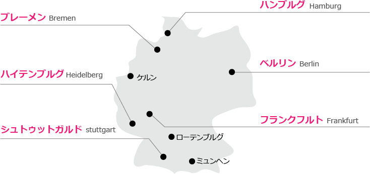 ドイツ地図