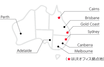 Map：オーストラリア